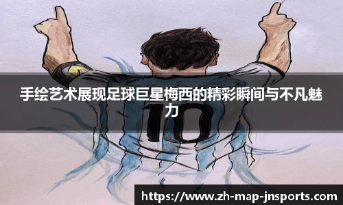 手绘艺术展现足球巨星梅西的精彩瞬间与不凡魅力